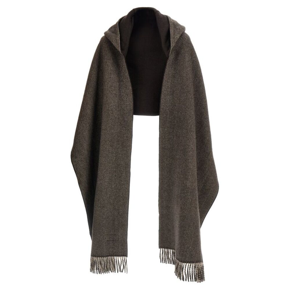 Brunello Cucinelli Brown Cashmere Women's Scarf